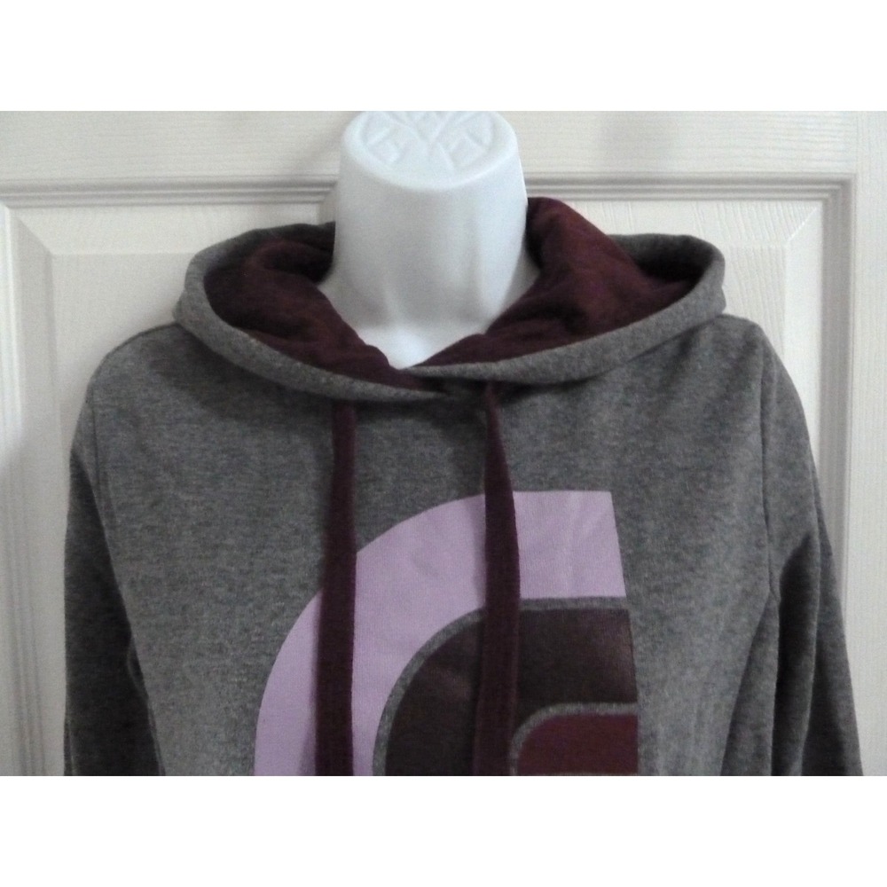 NEW!  THE NORTH FACE Sz Small Women's Large Logo Pouch Pocket Hoodie Sweatshirt - Picture 2 of 6
